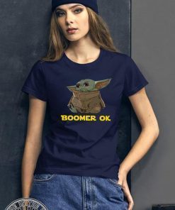 Baby Yoda Boomer Ok Shirt - Offcie Tee