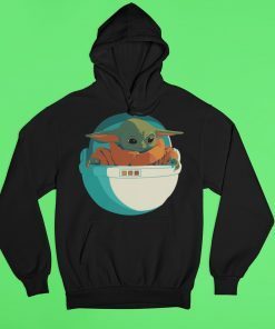 Baby Yoda Cartoon Style Sweater Star Wars Hoodie Sweater Unisex Mens & Women's Clothing Retro Hoodie Vintage Sweater Funny Hoodie Vader