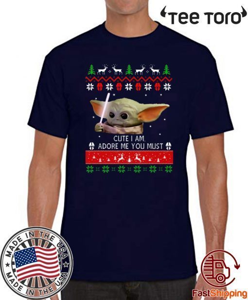 Baby Yoda Christmas Shirt Baby Yoda Tee