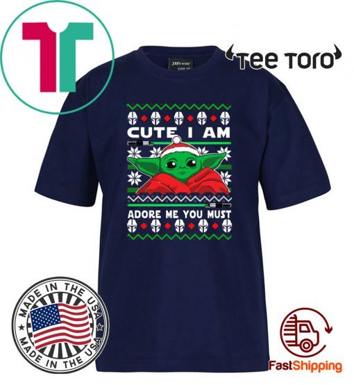 Baby Yoda Christmas 2020 Tee Shirt