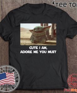 Baby Yoda Cute I Am Adore Me You Must Classic T-Shirt