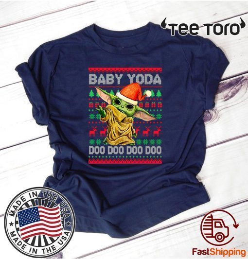 Baby Yoda Doo Doo Doo Christmas T-Shirts