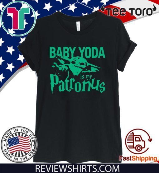 Baby Yoda Is My Patronus Tee Shirt