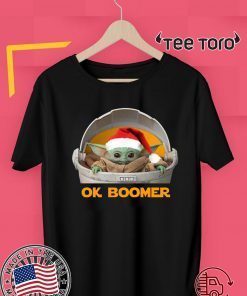 Baby Yoda OK Boomer Christmas Shirt T-Shirt