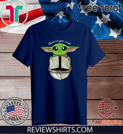 Baby Yoda Star Wars Love Baby Yoda Xmas Funny T-Shirt