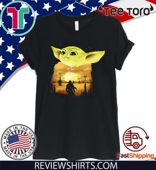 Baby Yoda Sunset Shirt T-Shirt