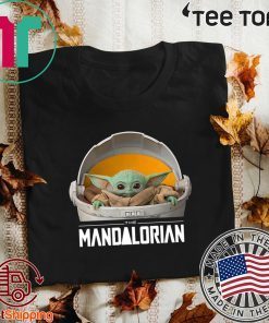 Baby Yoda The Mandalorian The Child Floating Gift T-Shirt