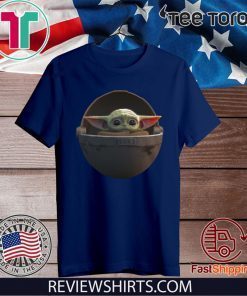 Baby Yoda The Mandalorian The Child Floating Funny T-Shirt