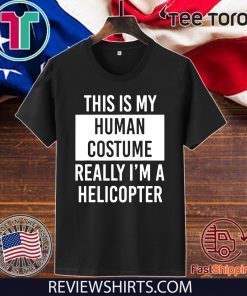 Beautiful Really I'm Helicopter Funny Christmas T-Shirt