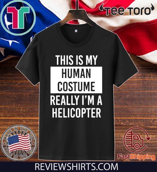 Beautiful Really I'm Helicopter Funny Christmas T-Shirt