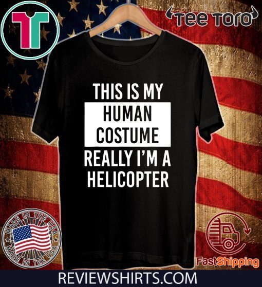 Beautiful Really I'm Helicopter Funny Christmas T-Shirt