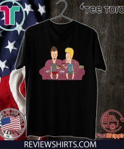 Beavis and Butthead on A Sofa MTV T-Shirt