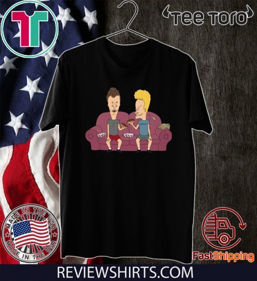 Beavis and Butthead on A Sofa MTV T-Shirt