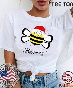 Bee Merry Christmas Funny T-Shirt