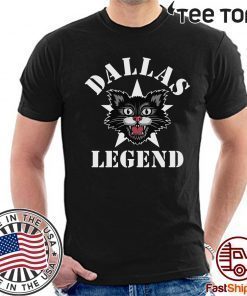 Black Cat Dallas Legend Shirt - Original Tee