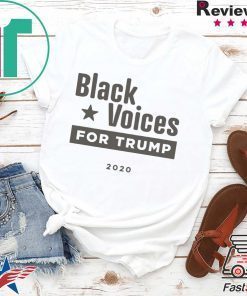 Black Voices for Donald Trump 2020 T-Shirt