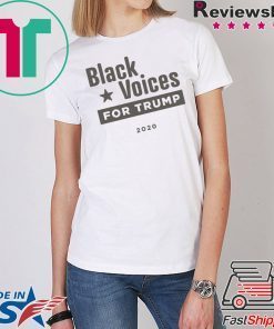 Black Voices for Donald Trump 2020 T-Shirt