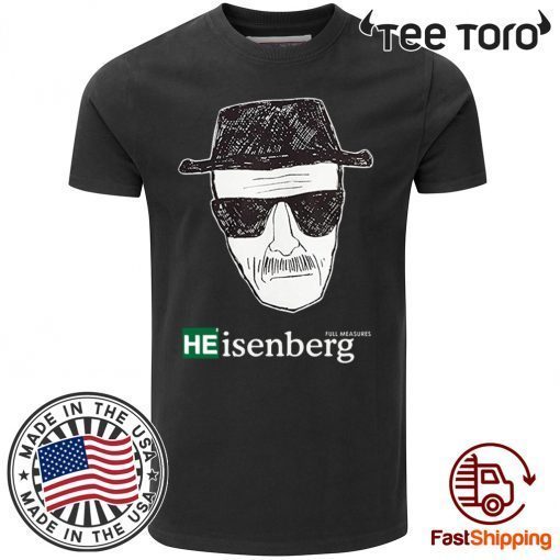 Breaking Bad Heisenberg Measures t-shirts