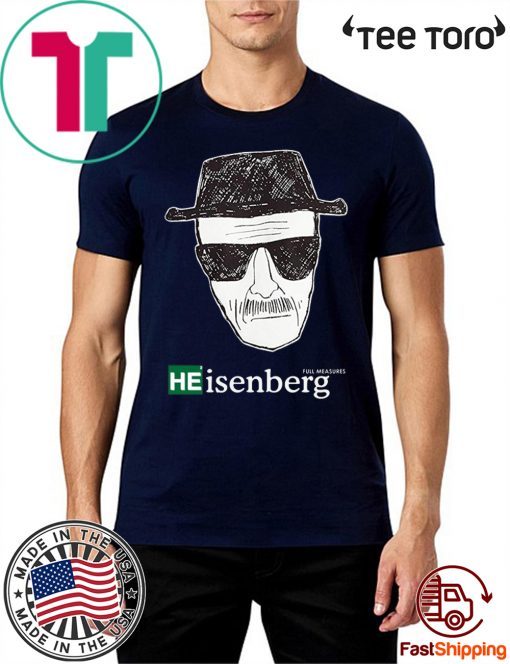 Breaking Bad Heisenberg Measures t-shirts