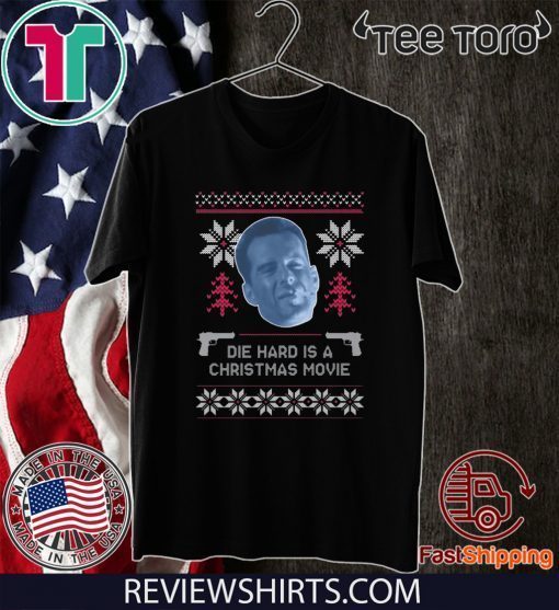 Bruce Willis Die Hard Is A Christmas Movie Tee Shirt