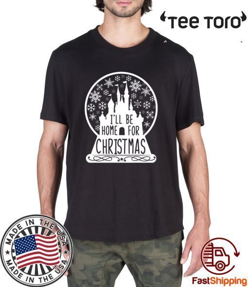 I'll Be Home For christmas Xmas T-Shirt