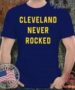 CLEVELAND NEVER ROCKED SHIRTS - PITT ATHLETICS TEE