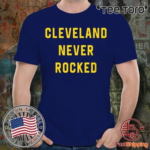 CLEVELAND NEVER ROCKED SHIRTS - PITT ATHLETICS TEE