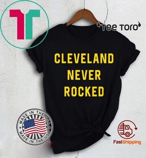 CLEVELAND NEVER ROCKED SHIRTS - PITT ATHLETICS TEE