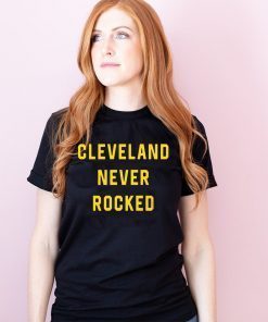 CLEVELAND NEVER ROCKED SHIRTS - PITT ATHLETICS TEE