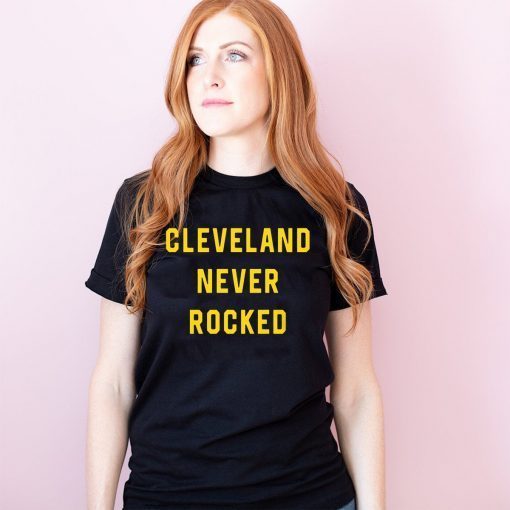 CLEVELAND NEVER ROCKED SHIRTS - PITT ATHLETICS TEE