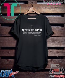 Christian Never Trumper Proverbs 1018 Fool Impeach Trump Shirt