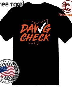 Dawg Check Shirt - Cleveland Brown OBJ Offcial T-Shirt