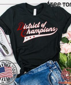 DISTRICT OF CHAMPIONS OFFCIAL T-SHIRT