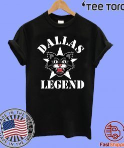 Dallas Football Black Cat Dallas Legend T-Shirt