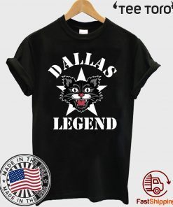 Dallas Football Black Cat Dallas Legend T-Shirt