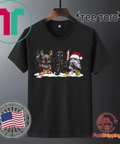 Darth Vader Stormtrooper Jango Fett Star Wars Christmas 2020 T-Shirt