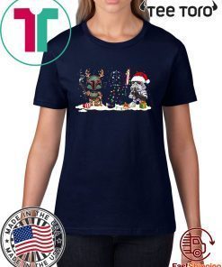 Darth Vader Stormtrooper Jango Fett Star Wars Christmas 2020 T-Shirt
