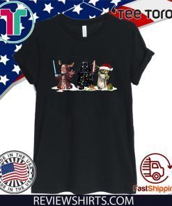 Darth Vader Yoda Palpatine Star Wars Christmas Offcial T-Shirt
