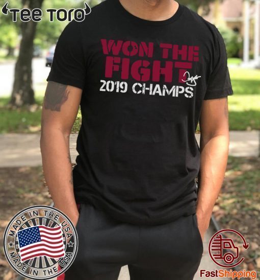 Dave Martinez, Won The Fight Shirt - Officially Licensed Tee Shirt