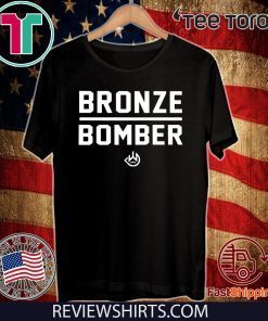 Offcial Deontay Wilder Bronze Bomber Heavy Weight T-Shirt