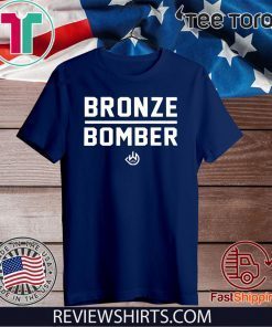 Offcial Deontay Wilder Bronze Bomber Heavy Weight T-Shirt