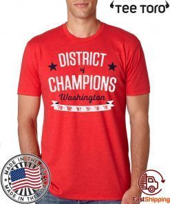 Washington D.C - District of Champions Shirt