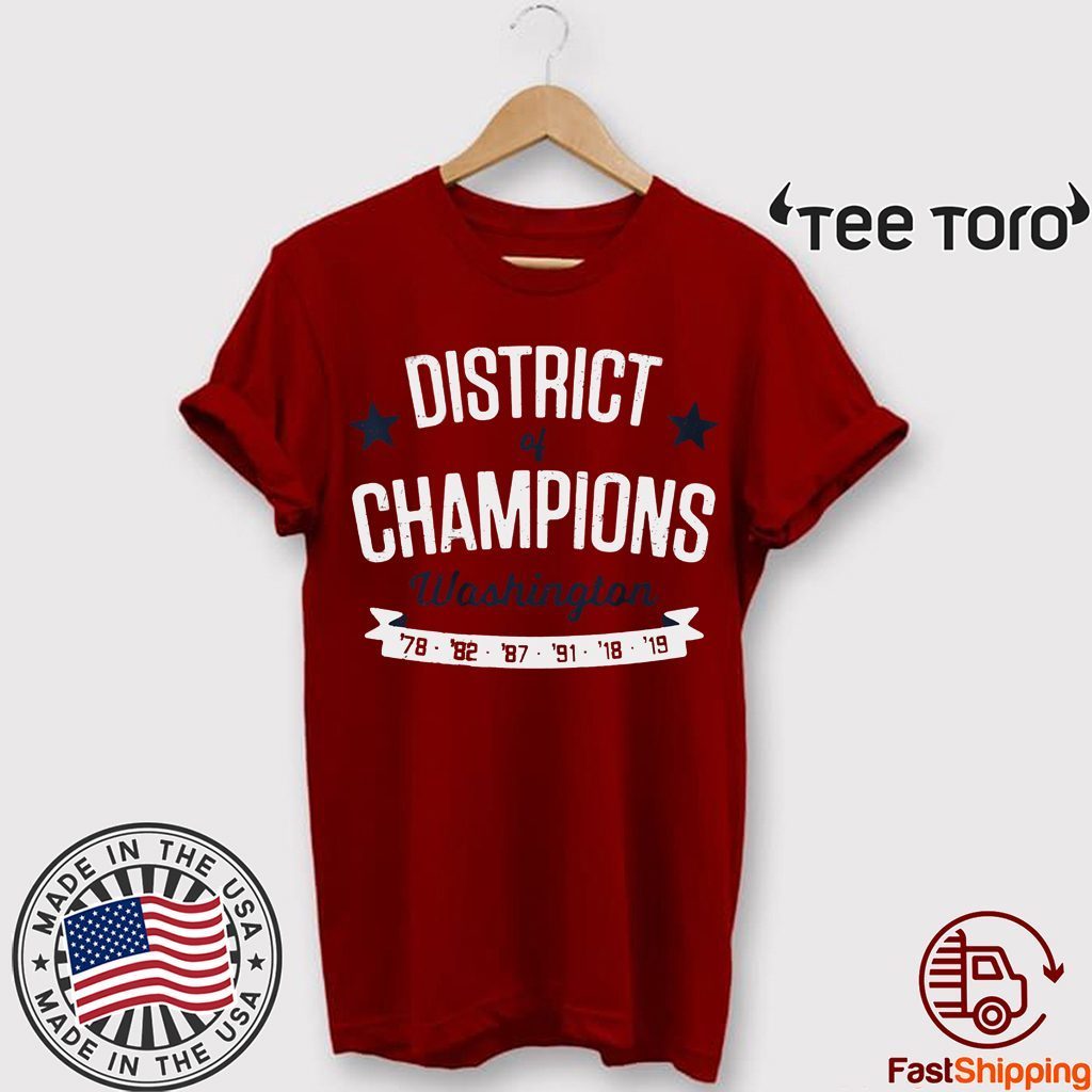 Washington D.C - District of Champions Shirt - ShirtElephant Office