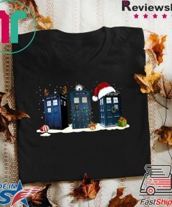 Doctor who tardis police box Christmas Shirt