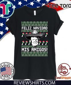 Donald Trump Feliz Navidad Mis Amigos Xmas 2020 T-Shirt