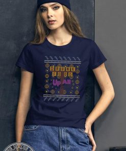 Drunk Food Up All Night Christmas T Shirt