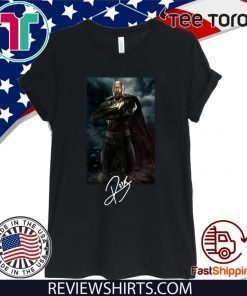 Dwayne Johnson The Rock Black Adam Offcial T-Shirt