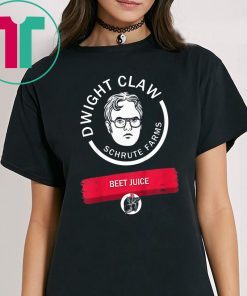 Dwight Claw Schrute Farms Beet Juice Shirt