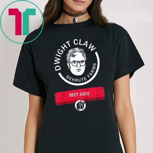 Dwight Claw Schrute Farms Beet Juice Shirt