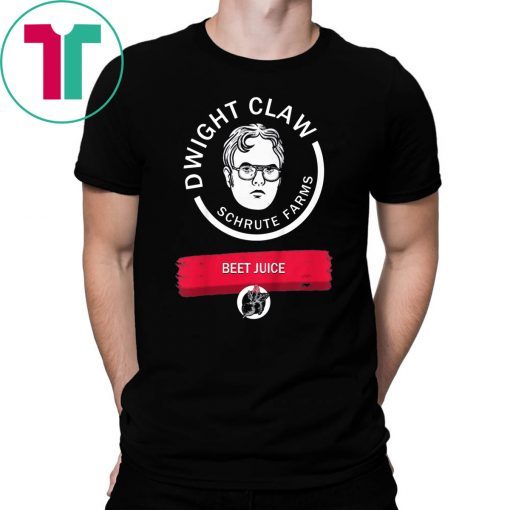 Dwight Claw Schrute Farms Beet Juice Shirt